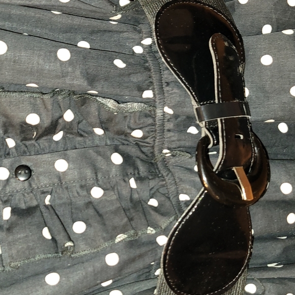 Bailey Blue Polka Dot Dress - Picture 4 of 10